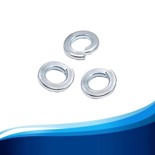 Single coil spring lock washers